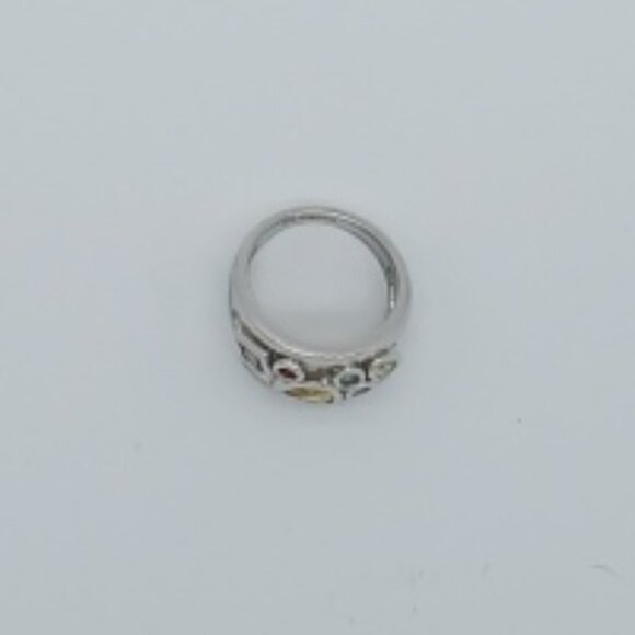 Like New Lia Sophia Panarama Silver Mosaic Ring (Size 10) - Picture 3 of 3